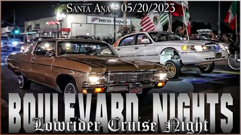 Boulevard Nights Lowrider Cruise Alaniz Beatz Youtube