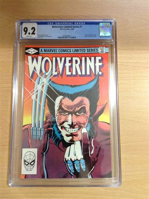 Wolverine Limited Series 1 Cgc 92 1982 Millerclaremont 1st