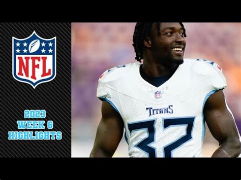 Titans Rookie RB Tyjae Spears ALL TOUCHES In Week 6 2023 Full