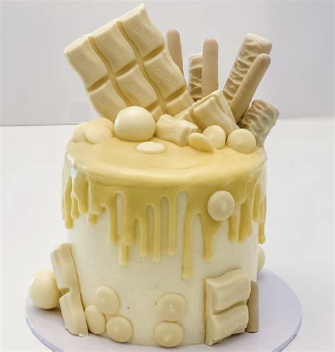 White Chocolate Overload Cake Jessica Lauren Cakes