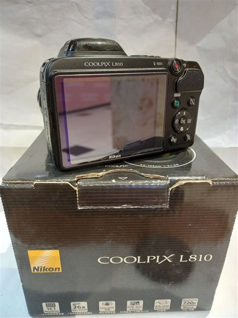 Nikon Coolpix L810 CCD Digital Cameras Hardly Used Photography