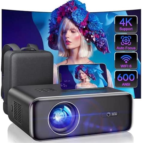 Electric Focus Mini Projector With 5G WiFi And Bluetooth WiMiUS