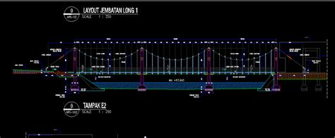 Detail Gambar Jembatan Autocad Koleksi Nomer 4