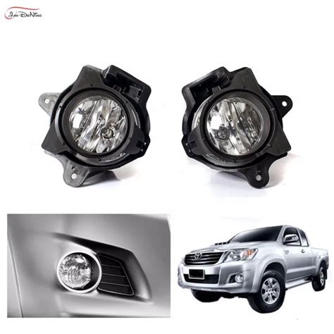 Jandening Car Fog Lights For Toyota Hilux Vigo Clear Front