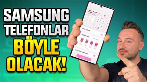 One UI 5 inceleme Samsung telefonların yeni hali YouTube