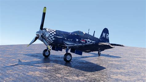 Corsair F4u 3D Model - TurboSquid 2016410