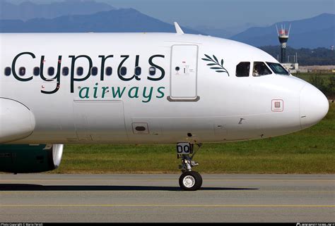 5B DDQ Cyprus Airways Airbus A320 214 Photo By Mario Ferioli ID