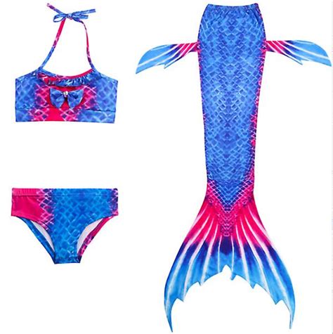 Mermaid Cute Swimsuit Mermaid Costume Bikini 2022 New Fashion Luxury Summer Girls Mermaid Tail