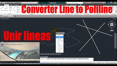 Como Convertir Varias Lineas A Polilineas En Autocad 2016 YouTube