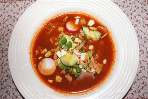 Red Chicken Pozole Pozole Rojo Slender Kitchen