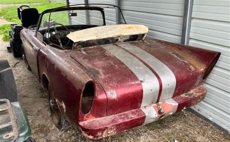 Shed Find 1962 Sunbeam Alpine Barn Finds