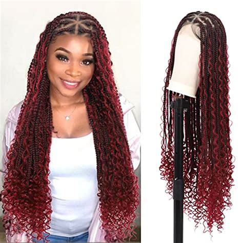 Best Burgundy And Black Knotless Braids For Your Hair Needs