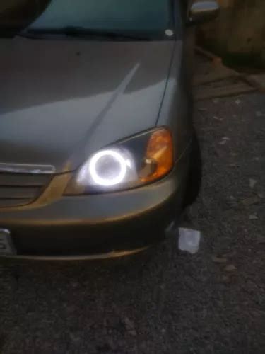 Angel Eyes Led Drl P Honda Civic Parcelamento Sem Juros