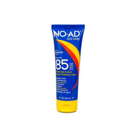 No Ad Bloqueador Solar Locion Spf Ml