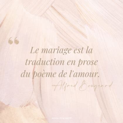 Les Plus Belles Citations Sur Le Mariage Mari E Fr