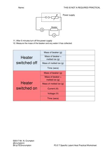 Gcse Physics Specific Latent Heat Of Fusion And Vaporisation