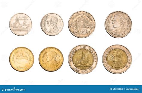 Thai Baht Coins Royalty-Free Stock Photo | CartoonDealer.com #44553477