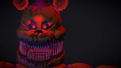 Nightmare Fredbear Download Free 3d Model By Knotslip 8a22d4f