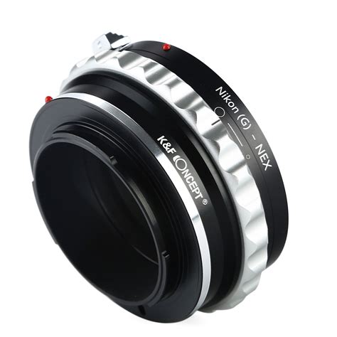 K F Concept Adapter For Nikon G Mount Lens To Sony E Mount Nex A