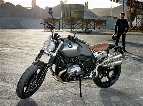 BMW R Nine T Scrambler Retro Bike Auf Stollen Auto Motor Und Sport