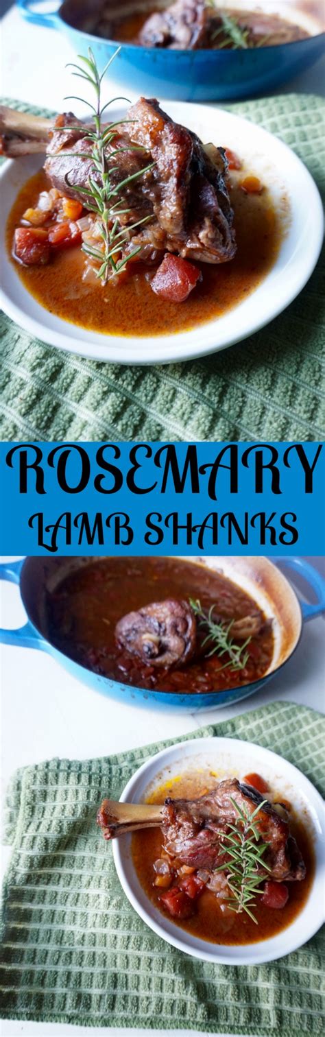 Braised Rosemary Lamb Shanks recipe