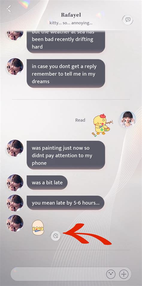 Tip: You can save emojis used by the guys by tapping the little + sign