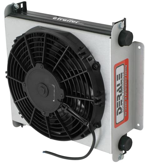 Derale Hyper Cool Extreme Remote Cooler Assembly W Fan 8 AN Inlets