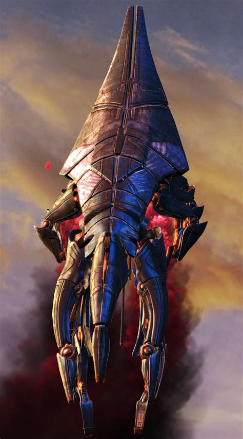 Mass Effect Reaper Art