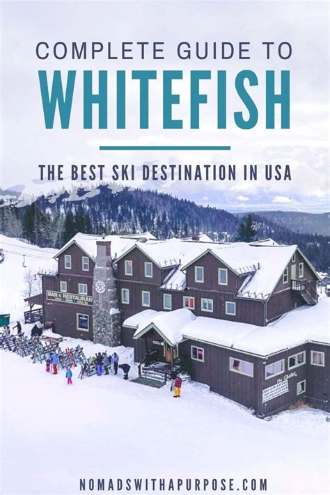 Ski Ride Whitefish Resort Montana Winter Travel Guide • Nomads With