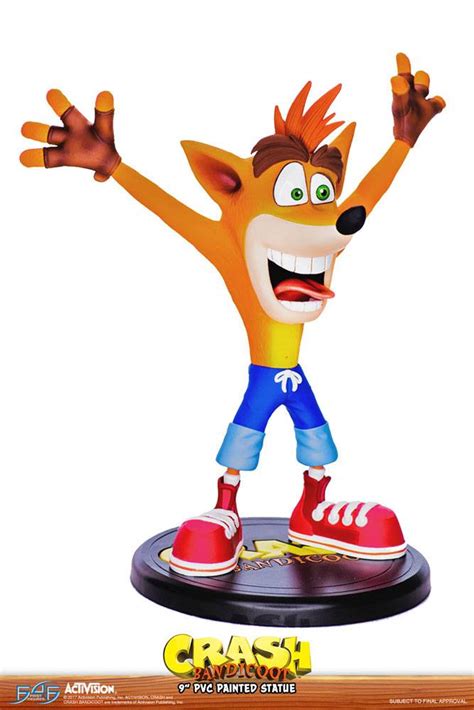 First4Figures Crash Bandicoot N Sane Trilogy Crash Bandicoot PVC