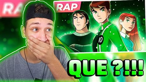 ELE RECRIA O UNIVERSO REACT A Rap do Ben 10 Força Alienígena