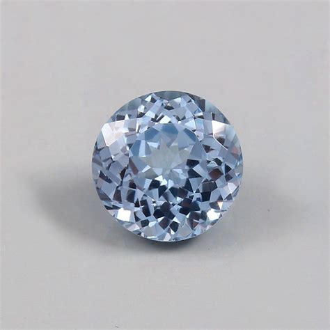 Aaa Natural Flawless Brazilian Blue Aquamarine Loose Round Gemstone Cut