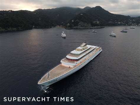 M L Rssen Superyacht Rising Sun In Portofino