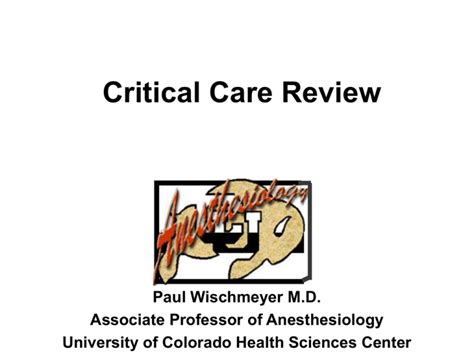 Critical Care Review