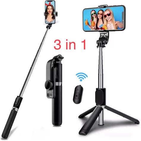 Lucky K Wireless Bluetooth Selfie Stick Tripod Monopod Stand Phone