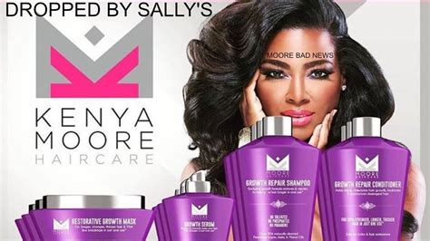 Kenya Moore Hair Care Dropped By Sallys Beauty Supply According To