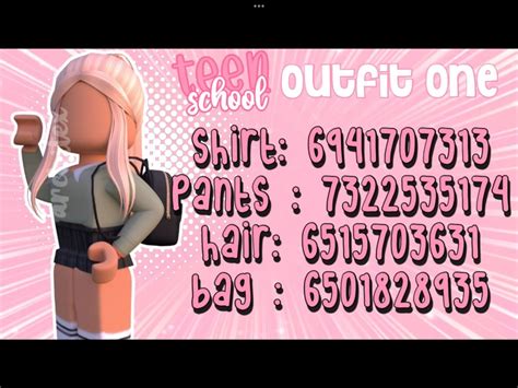 Pin By Tater Bug Collins On Bloxburg Decal Codes Outfits For Teens