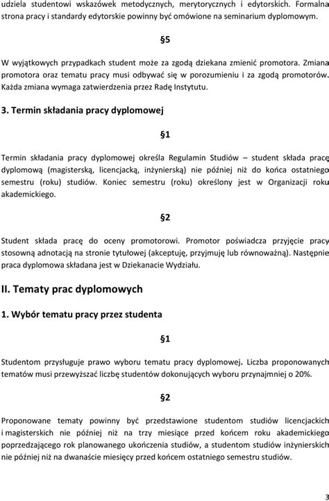 ZASADY DYPLOMOWANIA Na Wydziale Matematyczno Przyrodniczym Akademii Im