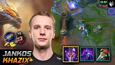 Jankos Kha Zix Jungle Build Youmuu S Ghostblade First Strike Lol Euw