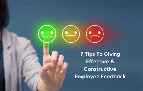 7 Tips To Giving Effective And Constructive Employee Feedback Flexi