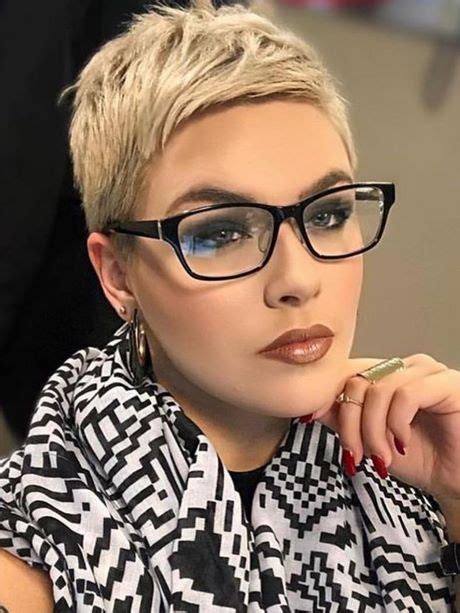 Kurzhaarfrisuren Damen Mit Brille Sch Nheit Und Pflege