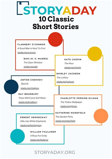 classic short stories  writer  read