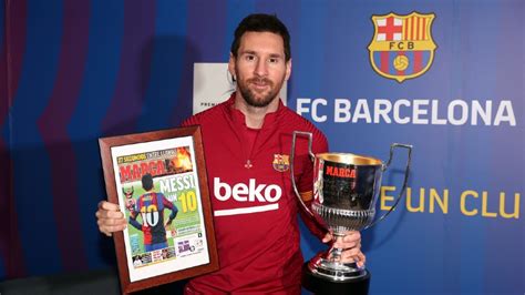 Messi Logra Su Octavo Pichichi Y El Quinto Consecutivo Radio Marca