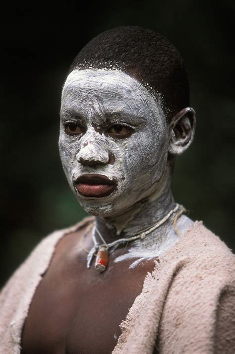 African White Face Paint