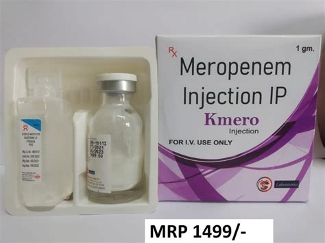 K MERO Meropenem Injection IP Injection Strength 1 Gm Kj