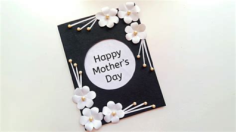 Diy Mothers Day Card Easy Mothers Day Card Making Handmade Card For Mom Beautiful Card