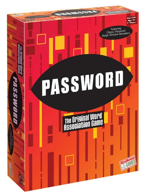 Password 2019 Board Game Barrister