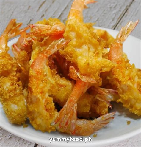 Simple Recipe For Shrimp Tempura Japanese Recipe Yummy Food Ph