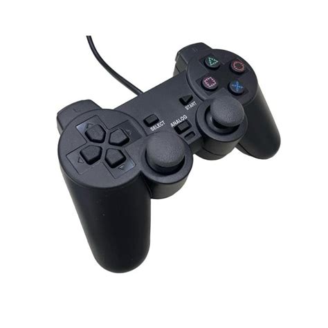 Control Joystick Mando Anal Gico Compatible Ps Ps Con Cable Negro