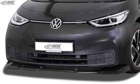 Front Spoilers Rdx Front Spoiler Vario X For Vw Id 3 Id3 E1 Front Lip